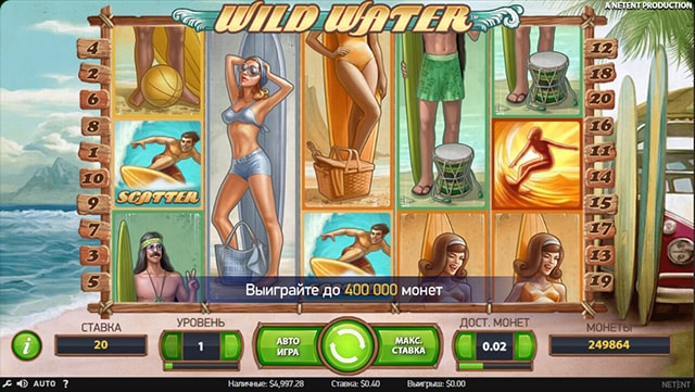 игровая область wild water